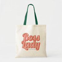 Boss Lady Retro Gepersonaliseerd naam