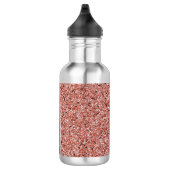 Boss Lady Roos Gouden Glitter Sparkle Waterfles (Rechts)