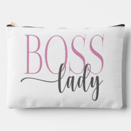 Boss Lady Roze en Grijs Natuurlijk Etui