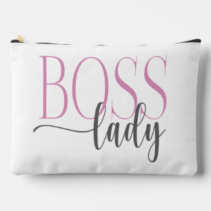 Boss Lady Roze en Grijs Natuurlijk Etui