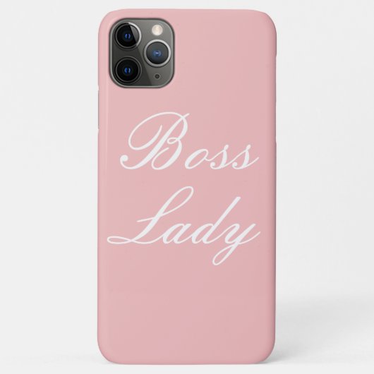 Boss Lady Roze Meisje Case-Mate iPhone Case (Achterkant)