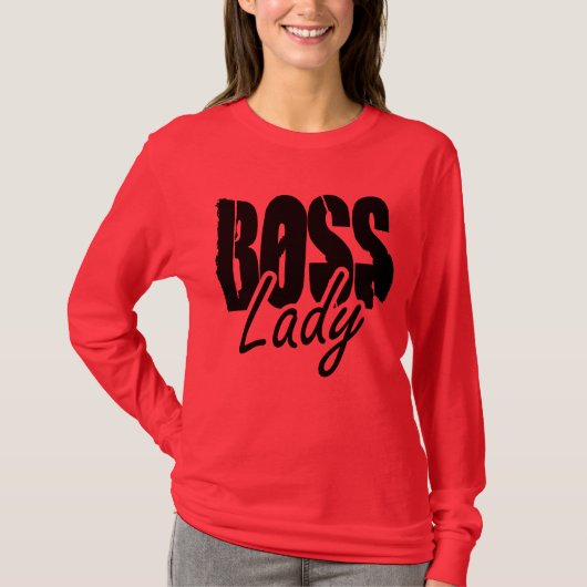 Boss Lady Shirt (Voorkant)