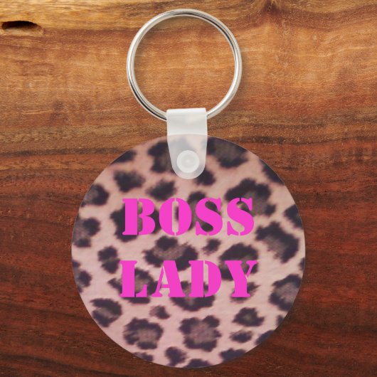 Boss Lady Sleutelhanger (Voorkant)