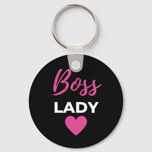Boss Lady Sleutelhanger (Voorkant)