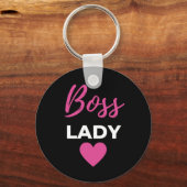 Boss Lady Sleutelhanger (Voorkant)
