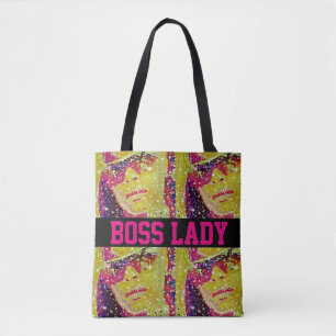 Boss Lady Sparkle Tote Bag