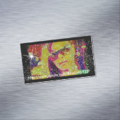 Boss Lady Sparkle Visitekaartje Magneet (Voorbeeld)