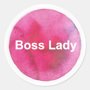 Boss Lady Sticker - Feministische Sticker, Funny P
