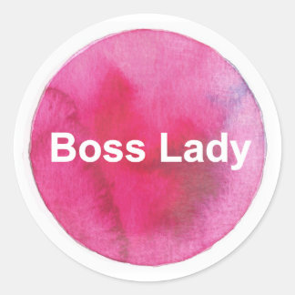 Boss Lady Sticker - Feministische Sticker, Funny P