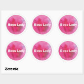 Boss Lady Sticker - Feministische Sticker, Funny P (Vel)