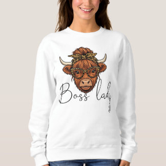 Boss lady sweatshirt 
