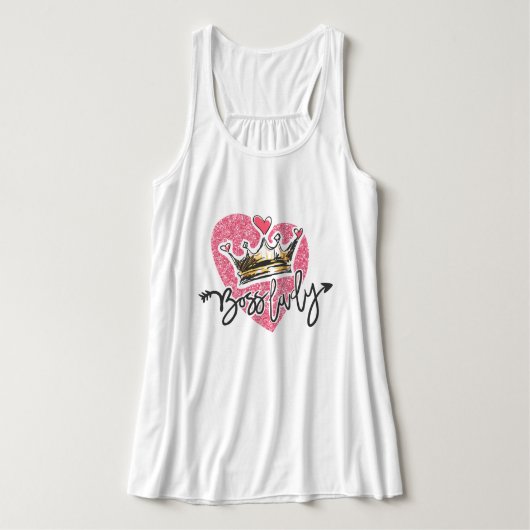 Boss Lady Tanktop (Design voorkant)
