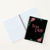 "Boss Lady"  tijdschrift Notitieboek (Binnen)