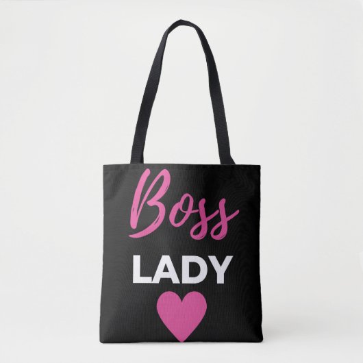 Boss Lady Tote Bag (Voorkant)