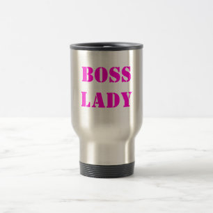 Boss Lady Travel Mug Reisbeker