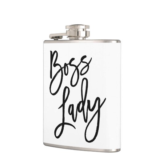 Boss Lady Trendy Lettering Heupfles (Links)
