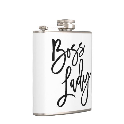 Boss Lady Trendy Lettering Heupfles (Rechts)