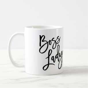 Boss Lady Trendy Lettering Koffiemok