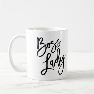 Boss Lady Trendy Lettering Koffiemok