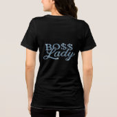 Boss Lady Tri-Blend T-shirt (Achterkant)