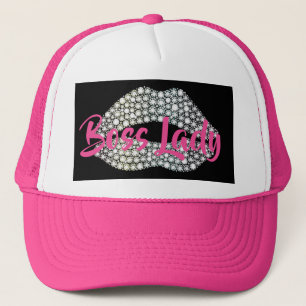 Boss Lady Trucker Hat Pet
