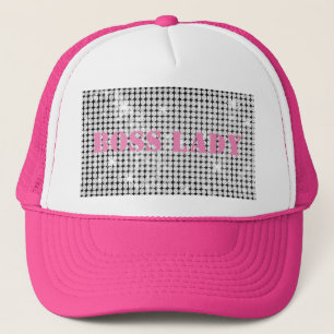 Boss Lady Trucker Hat Pet