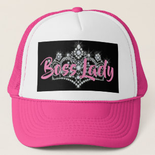 Boss Lady Trucker Hat Pet