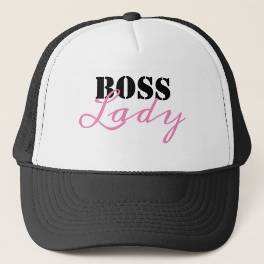Boss Lady Trucker Pet (Voorkant)
