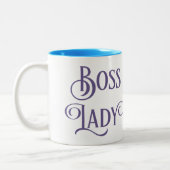 Boss Lady Tweekleurige Koffiemok (Links)