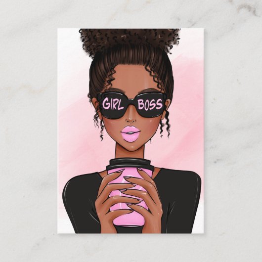 Boss Lady Visitekaartje (Voorkant)