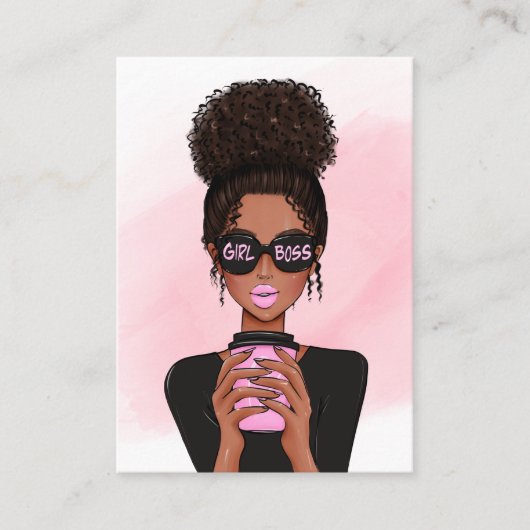 Boss Lady Visitekaartje (Voorkant)