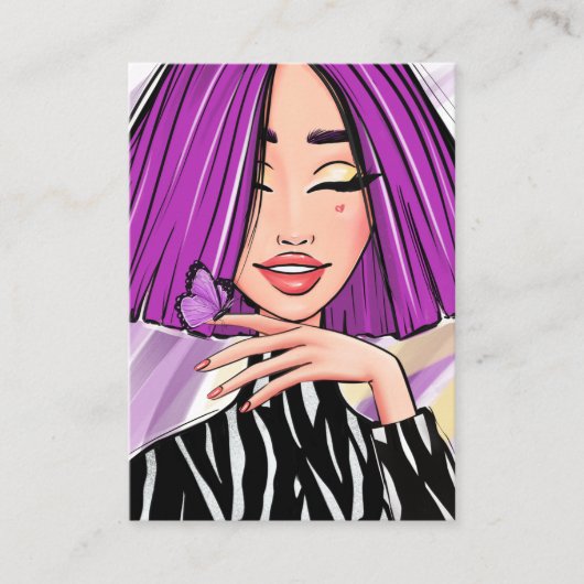 Boss Lady Visitekaartje (Voorkant)