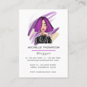 Boss Lady Visitekaartje (Achterkant)