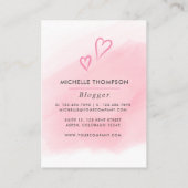 Boss Lady Visitekaartje (Achterkant)