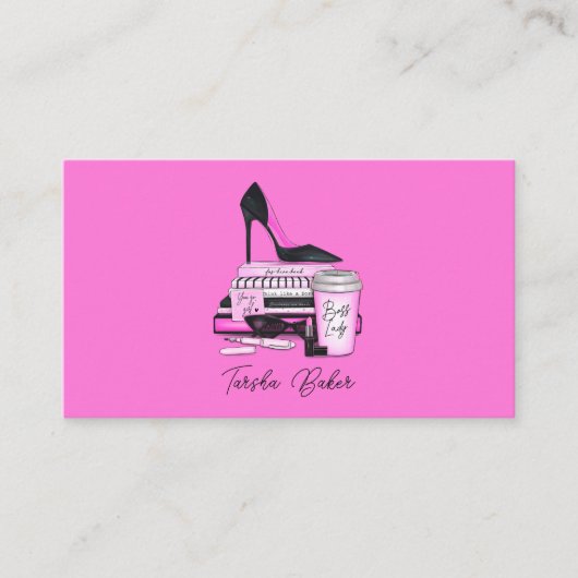 Boss Lady Visitekaartjes (Voorkant)