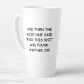 Boss Leaving Mok is een geweldig cadeau voor Cower (Linkerhoek)