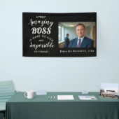 Boss Leaving Party Banner – Editable Farewell Deco (Beurs)