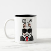 Boss Llama Tweekleurige Koffiemok (Links)