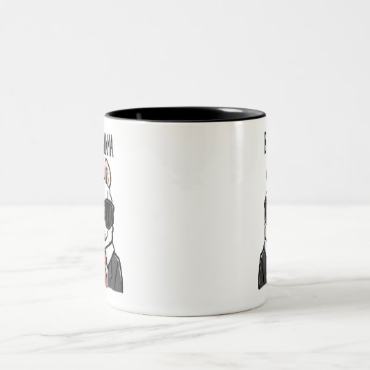 Boss Llama Tweekleurige Koffiemok (Center)