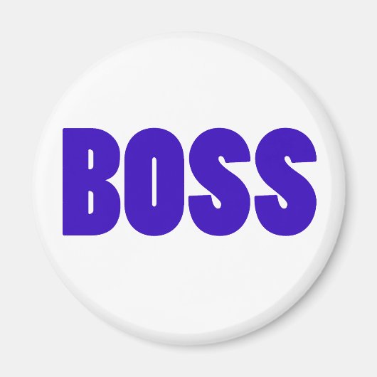 Boss Magneet (Voorkant)