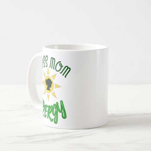 Boss MaMa Energy Koffiemok (Voorkant links)