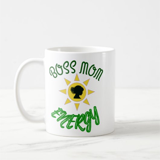 Boss MaMa Energy Koffiemok (Links)