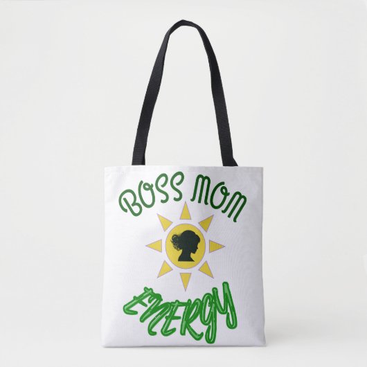 Boss MaMa Energy Tote Bag (Voorkant)