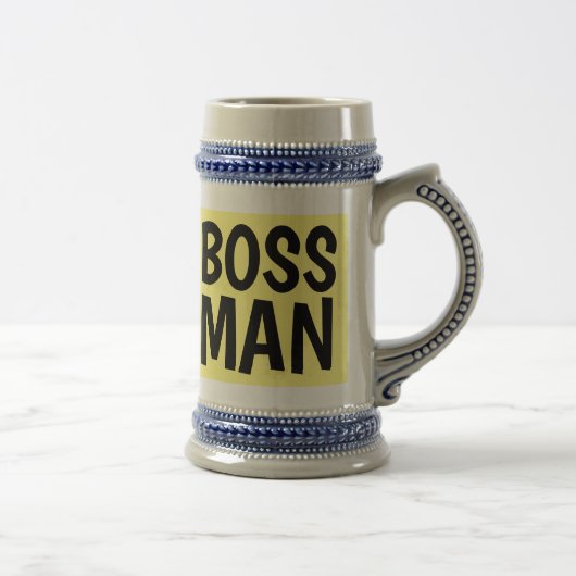 BOSS MAN BEER STEIN BIERPUL (Rechts)