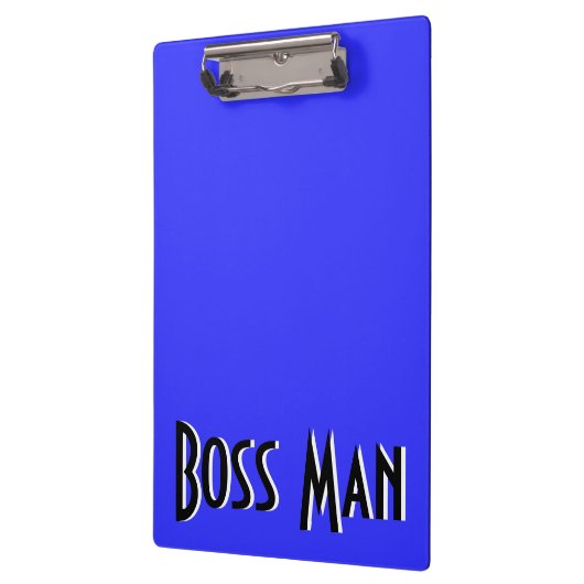 Boss Man Blue Cliboard Klembord (Links)