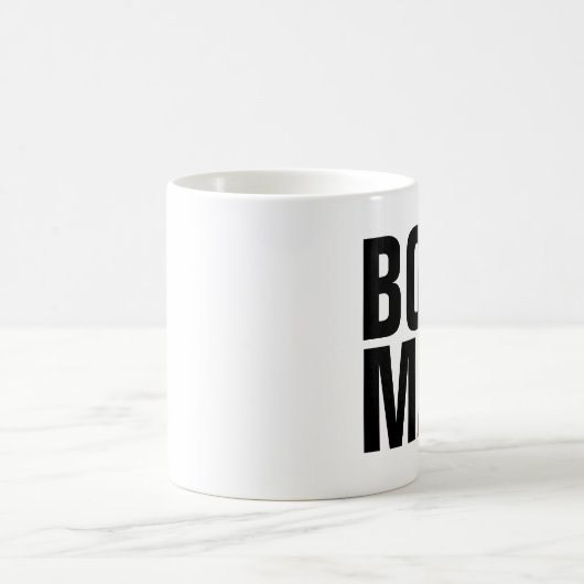 BOSS MAN COFFEE MUGS KOFFIEMOK (Center)