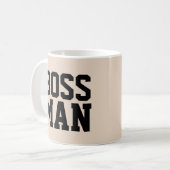 BOSS MAN COFFEE MUGS KOFFIEMOK (Voorkant links)