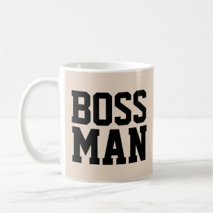BOSS MAN COFFEE MUGS KOFFIEMOK