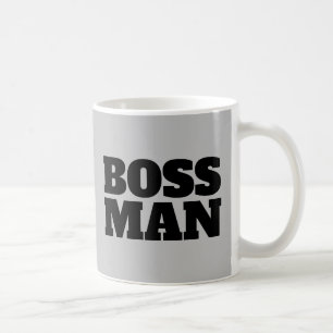 BOSS MAN COFFEE MUGS KOFFIEMOK