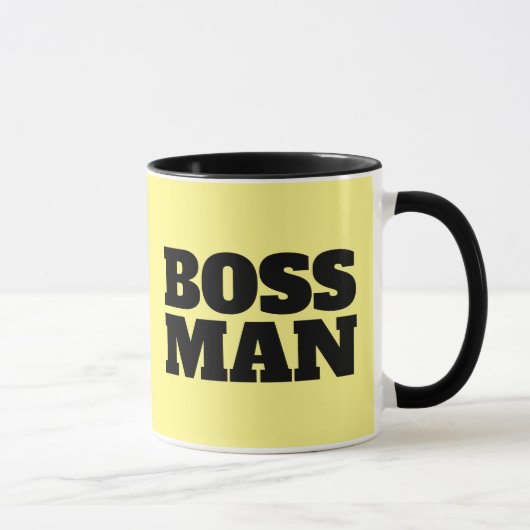 BOSS MAN COFFEE MUGS MOK (Rechts)